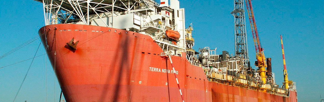 Realizamos ensayos no destructivos para el buque Terra Nova FPSO reparado por Navantia